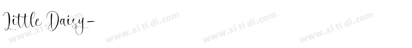 Little Daisy字体转换